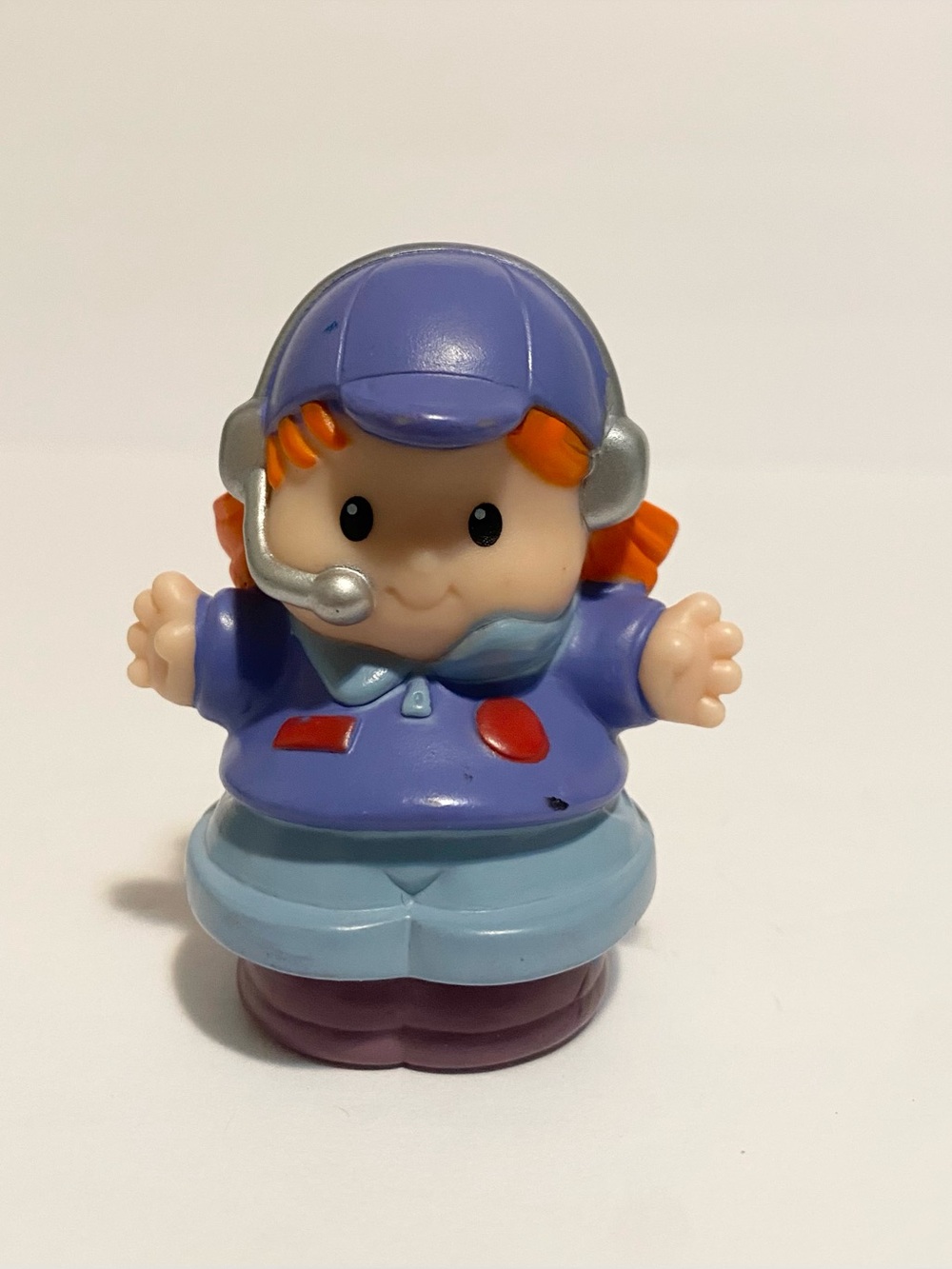 Little People Pilot Captain Airplane Girl Airport Toy Fisher Price 4/$20 🛑